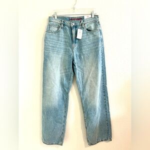 New Lucky Brand High Rise Wide Leg Denim Jeans in Light Blue